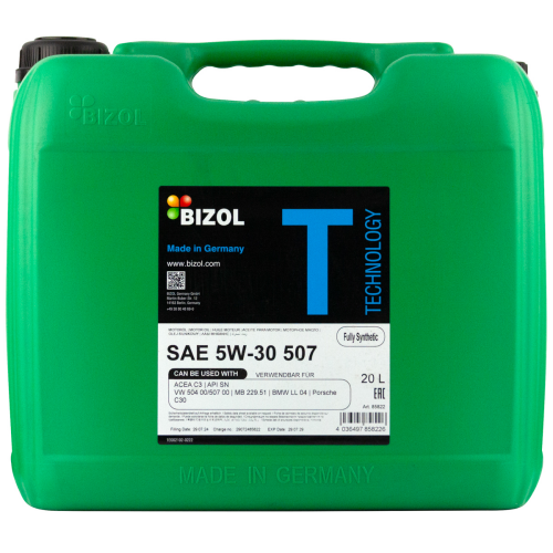 Синтетическое моторное масло Technology 5W-30 507 - 20 л