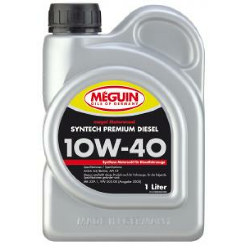 НС-синтетическое моторное масло Megol Motorenoel Syntech Premium Diesel 10W-40 - 1 л НС-синтетическое моторное масло Megol Motorenoel Syntech Premium Diesel 10W-40 - 1 л
