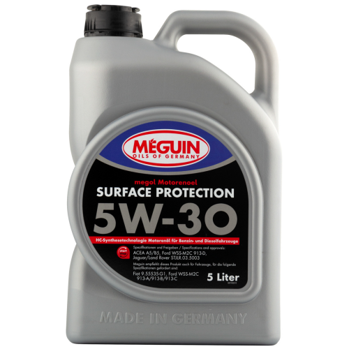 НС-синтетическое моторное масло Megol Motorenoel Surface Protection 5W-30 - 5 л